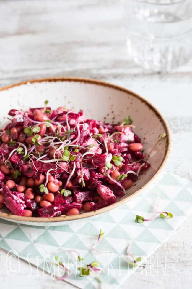 Black eyed peas salade