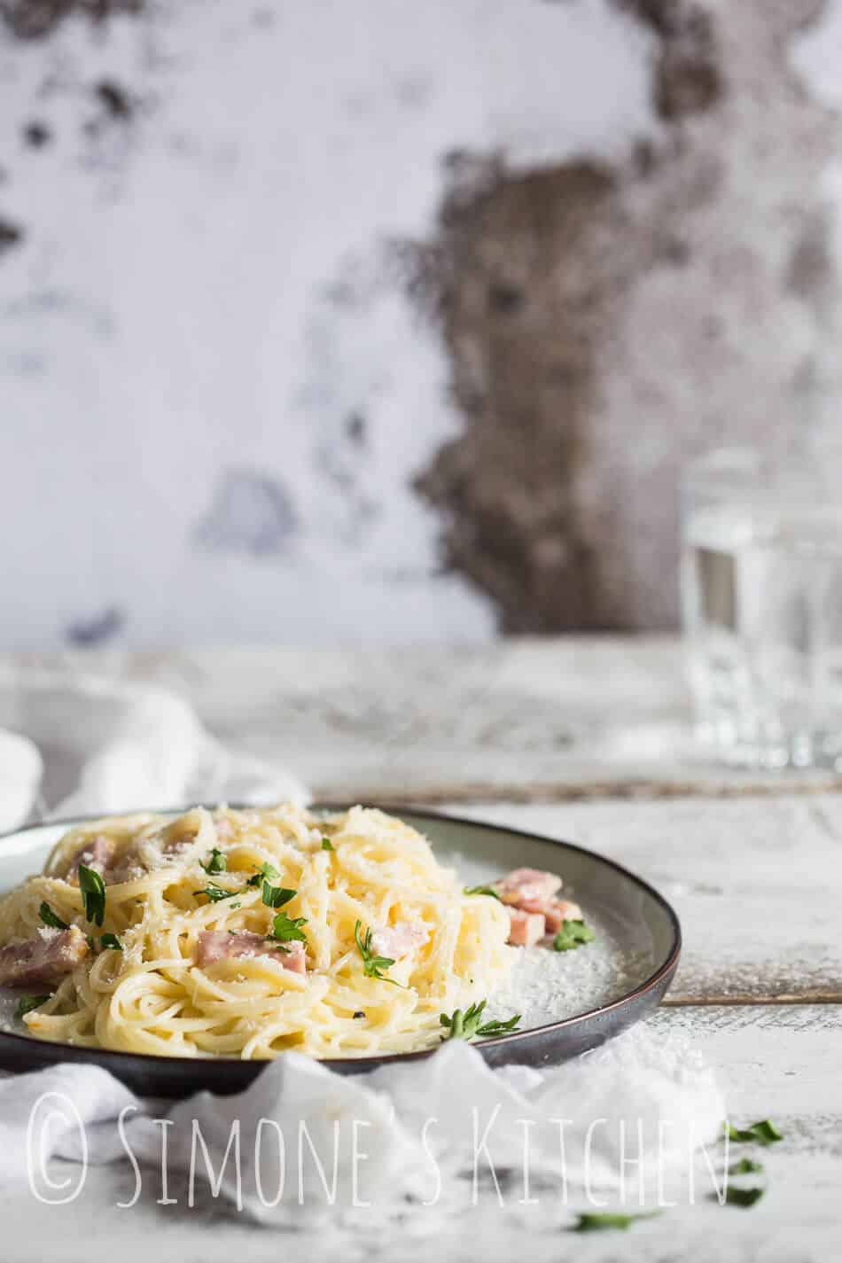 Pasta carbonara