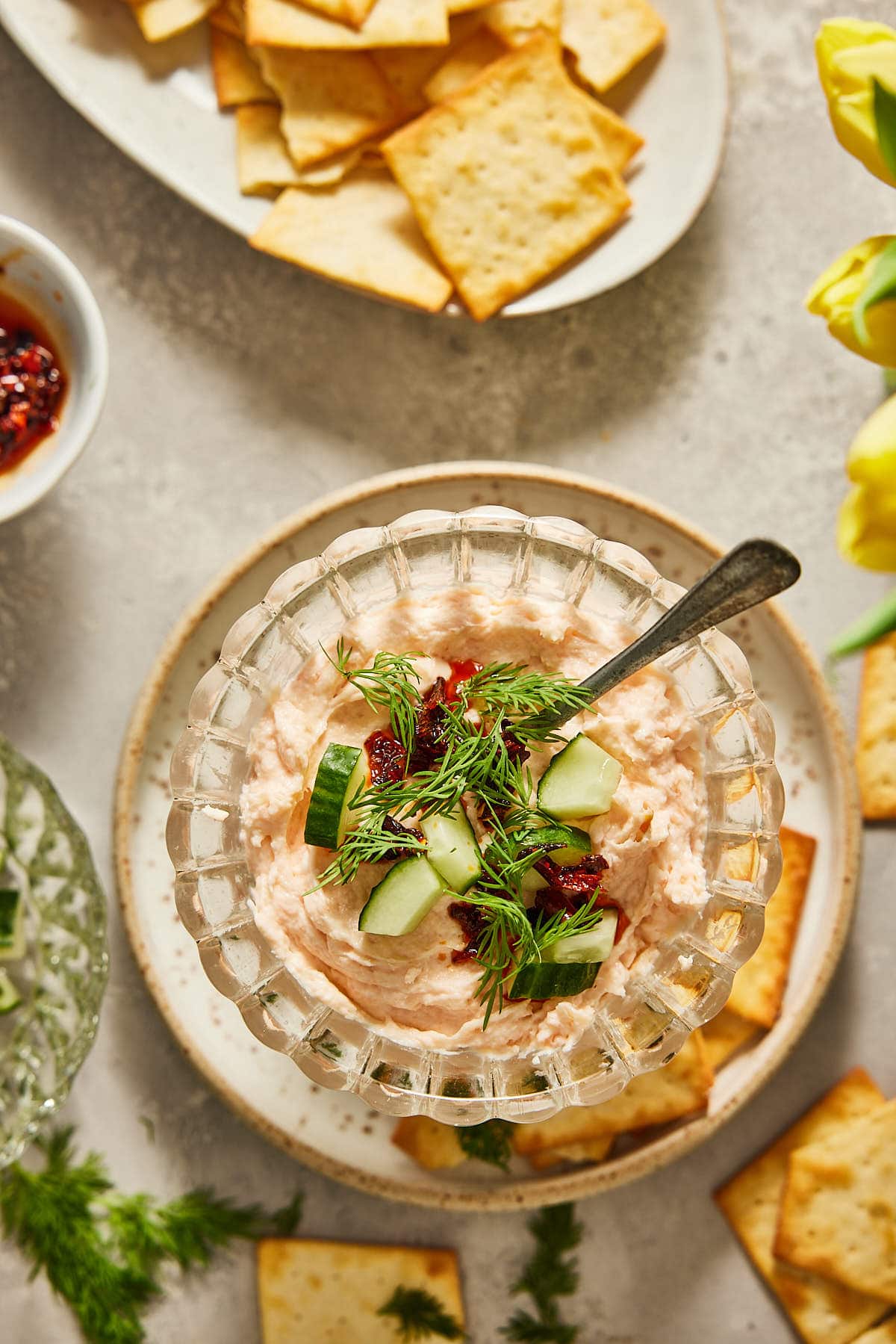 Makkelijke zalmmousse met gerookte zalm en roomkaas