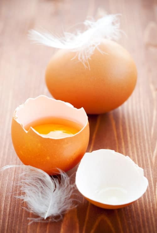 hoe splits je een ei