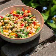 Kikkererwtensalade met tahini | simoneskitchen.nl