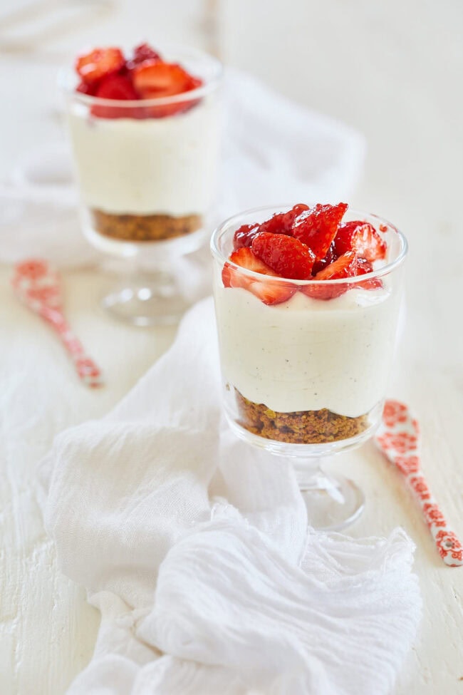 Snelle cheesecake in 5 minuten