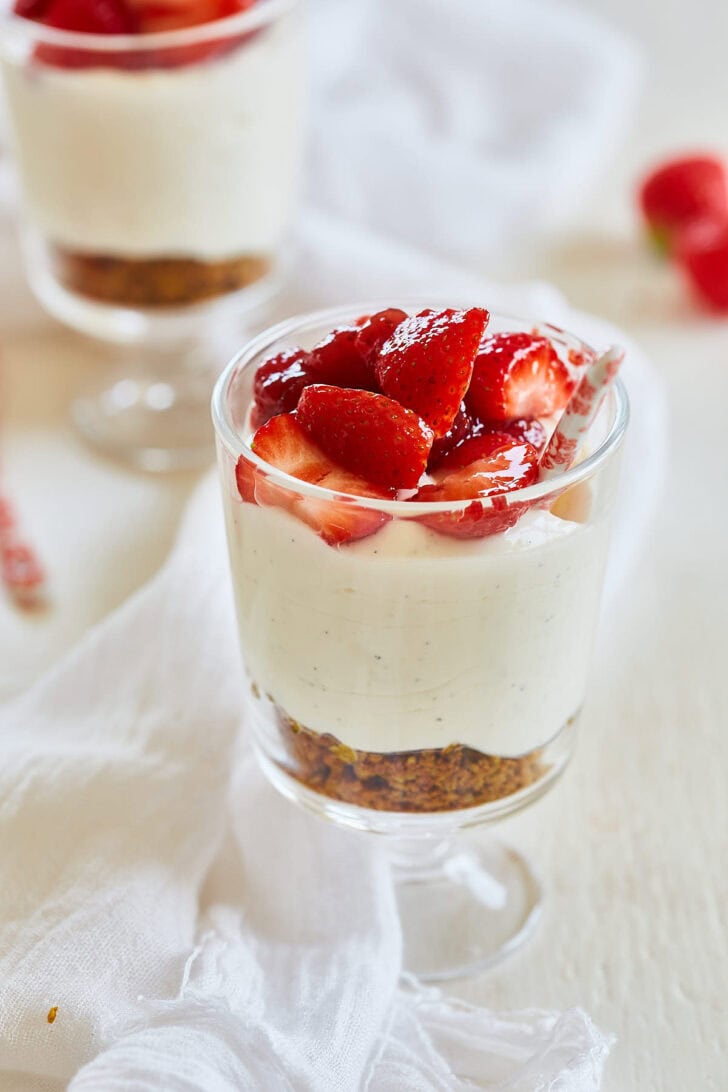 Snelle cheesecake in 5 minuten