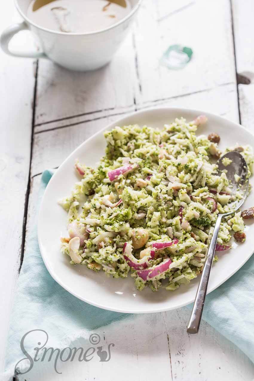 Broccoli-koolrabi salade | simoneskitchen.nl