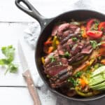 fajita bowl met biefstuk