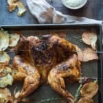 Piri piri kip met geroosterde aardappeltjes | simoneskitchen.nl