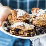 Glutenvrije pannenkoekjes met kokos en banaan