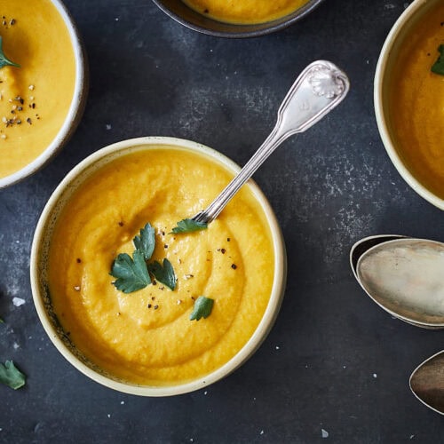 Pastinaaksoep met wortel