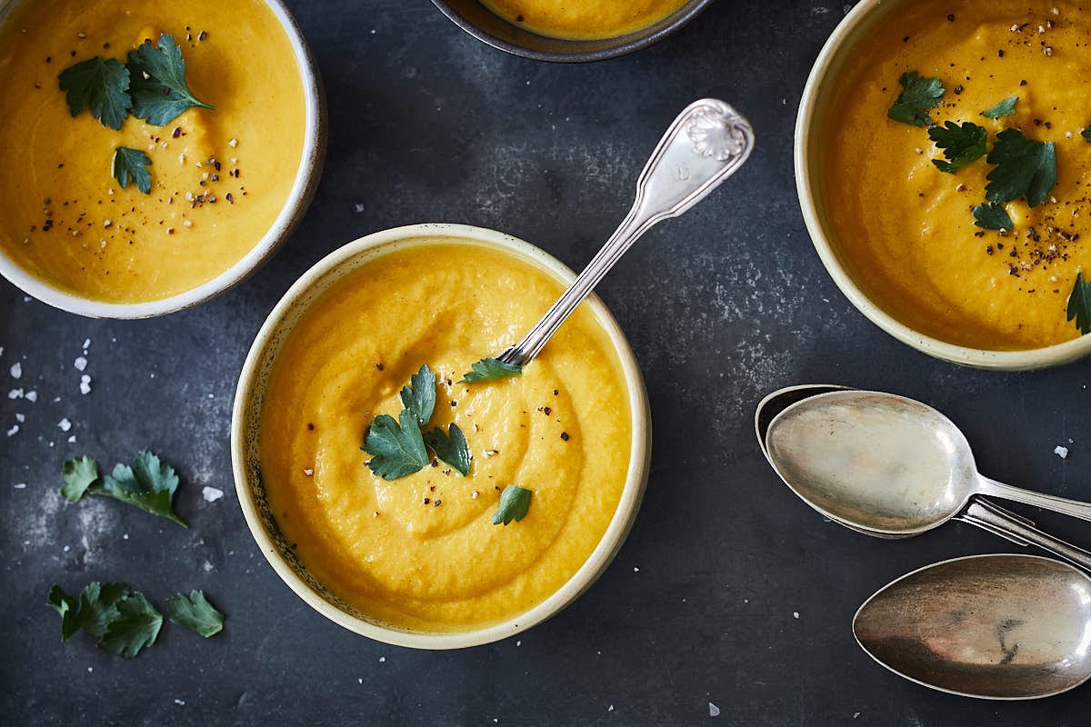 Pastinaaksoep met wortel