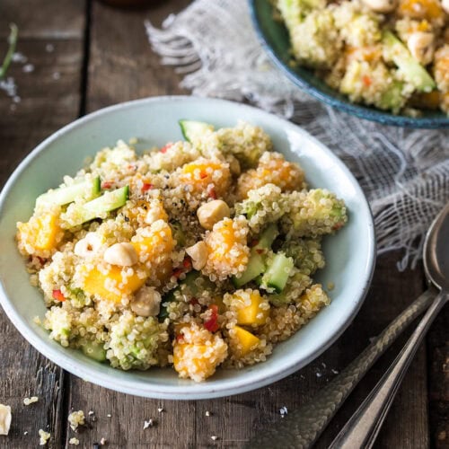 Quinoa salade met mango