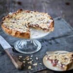 glutenvrij amandel frambozentaartje