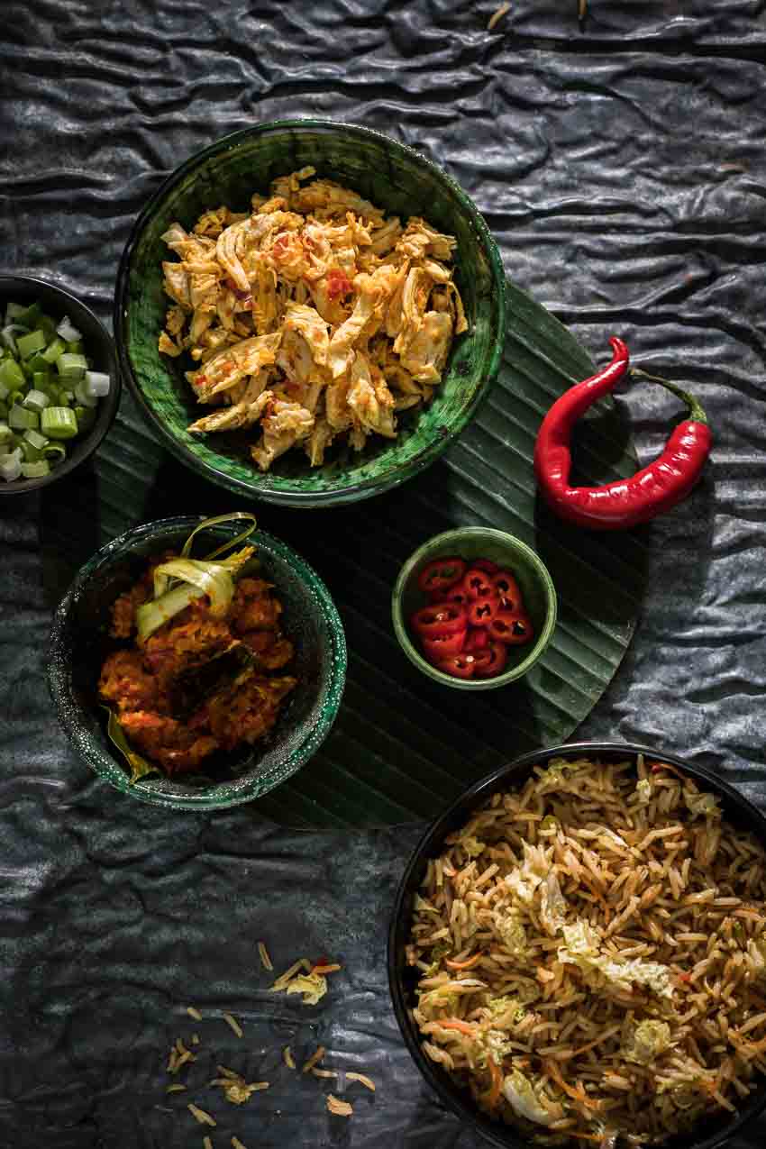 Pittige kip (Ayam pelalah)