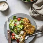 Courgette burgers