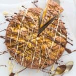 Mangotaart met chocola