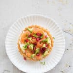 Bladerdeegtaartje met zalm | simoneskitchen.nl