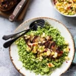 Jerk chicken met mango salsa