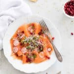 Feestelijke zalmsalade | simoneskitchen.nl