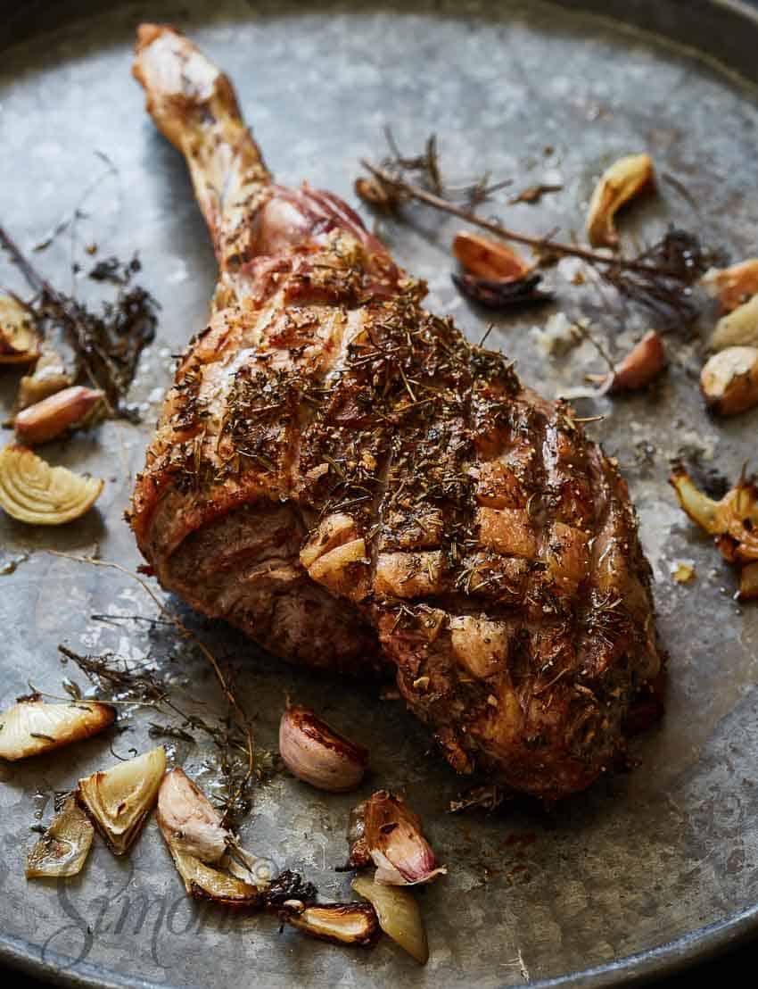 Lamsbout recept met rozemarijn en knoflook
