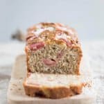 Glutenvrije rabarbercake met kokos | simoneskitchen.nl