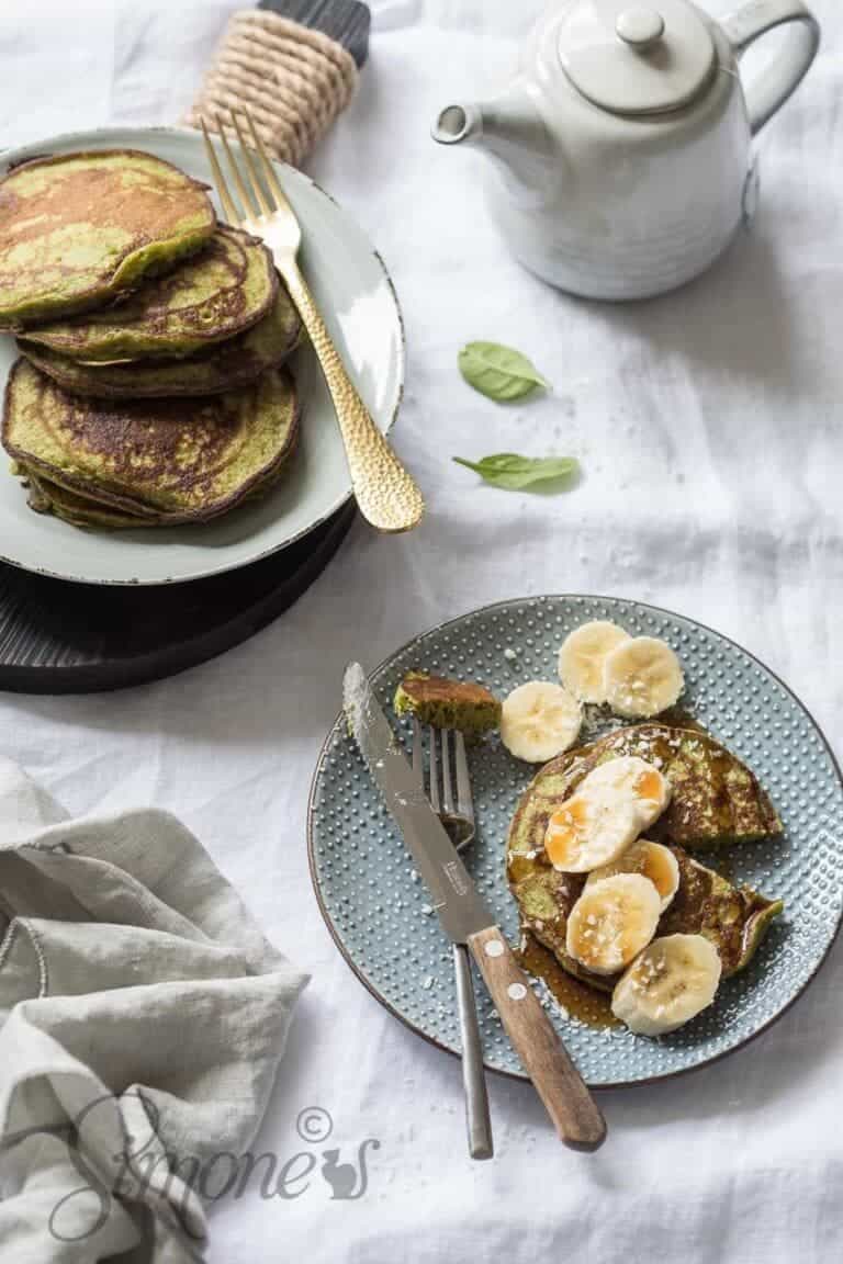 Banaan spinaziepannenkoekjes | simoneskitchen.nl