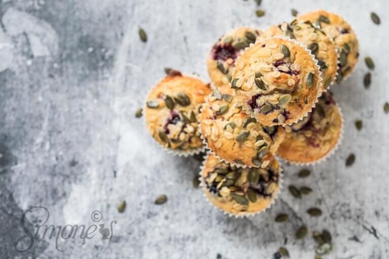 Bramenmuffins | simoneskitchen.nl
