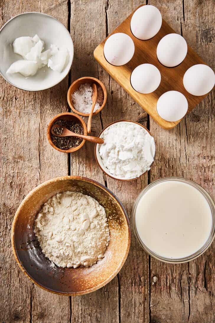 Ingredienten glutenvrije wraps