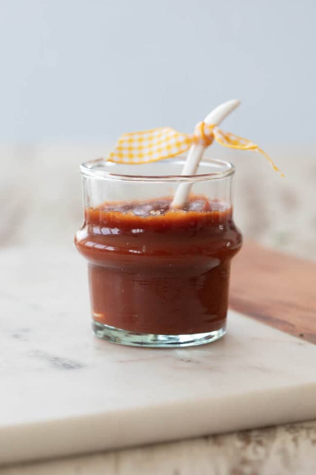 Supersnelle tomaten ketchup zonder toegevoegde suiker