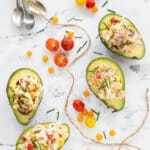 Gevulde avocado met tonijnsalade (paleo, whole30)