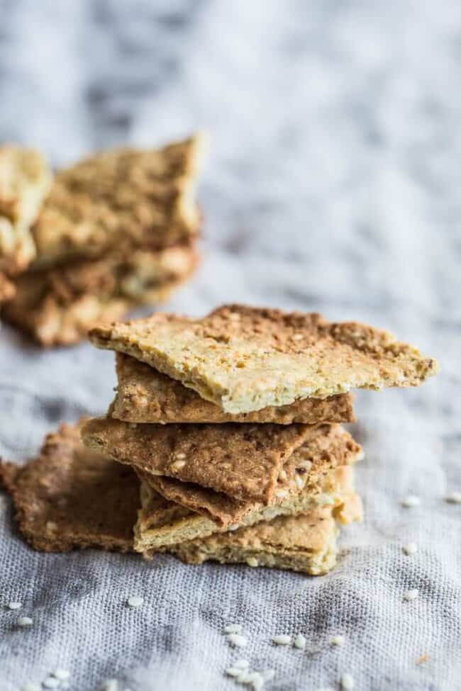 Paleo sesamcrackers