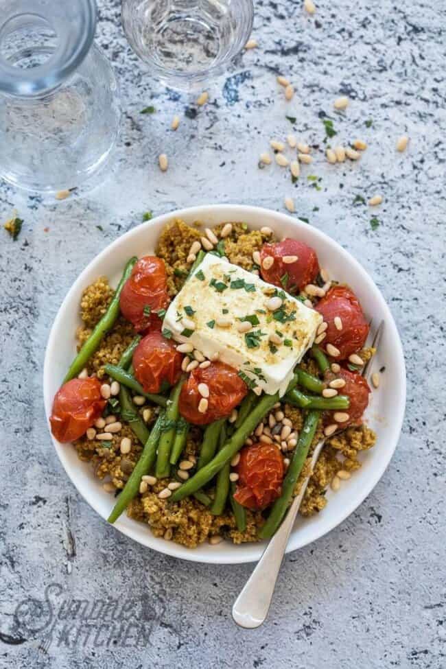 Quinoa met ras el hanout