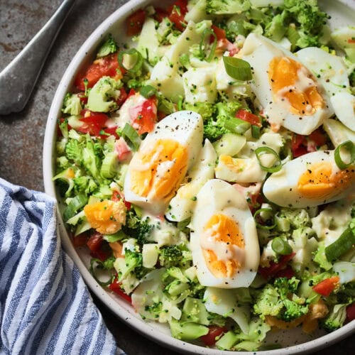 Broccolisalade met ei