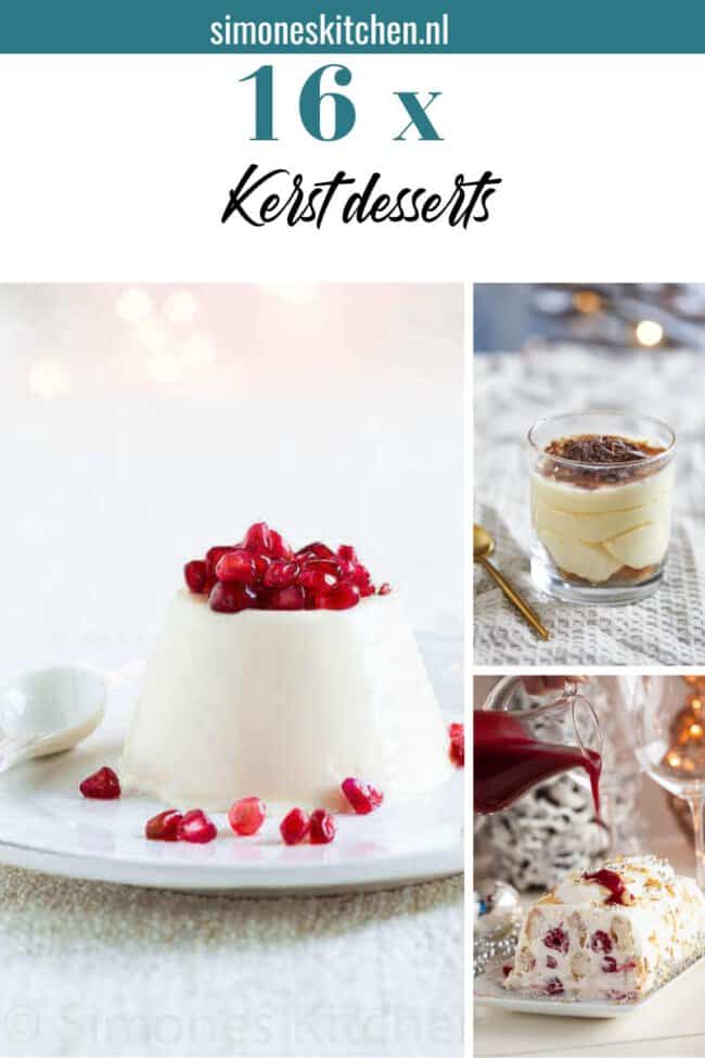16 x makkelijke kerstdesserts