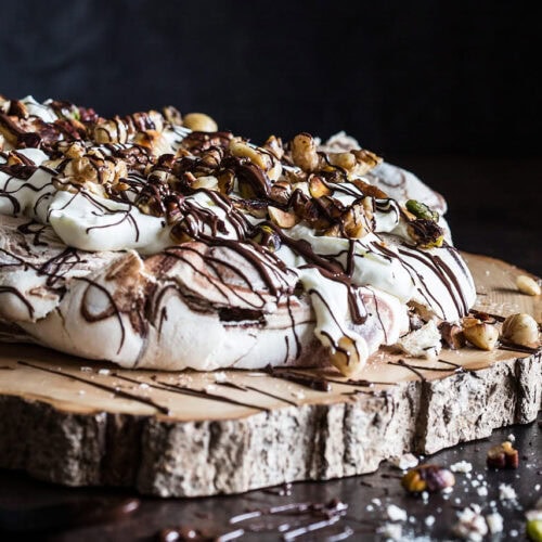 Chocolade pavlova