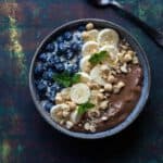Chocolade smoothie bowl | simoneskitchen.nl