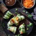 Springrolls met jackfruit | simoneskitchen.nl