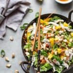 Chinese kool salade met Thaise salade smaken