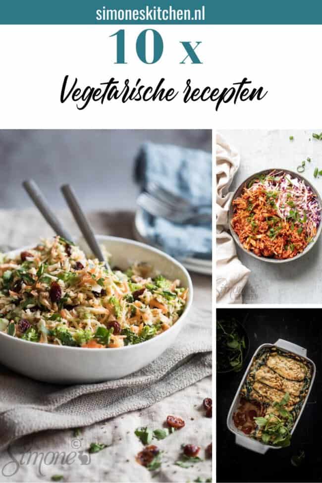 10 x vegetarische recepten