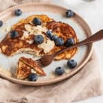 Snelle pannenkoekjes met 2 ingredienten