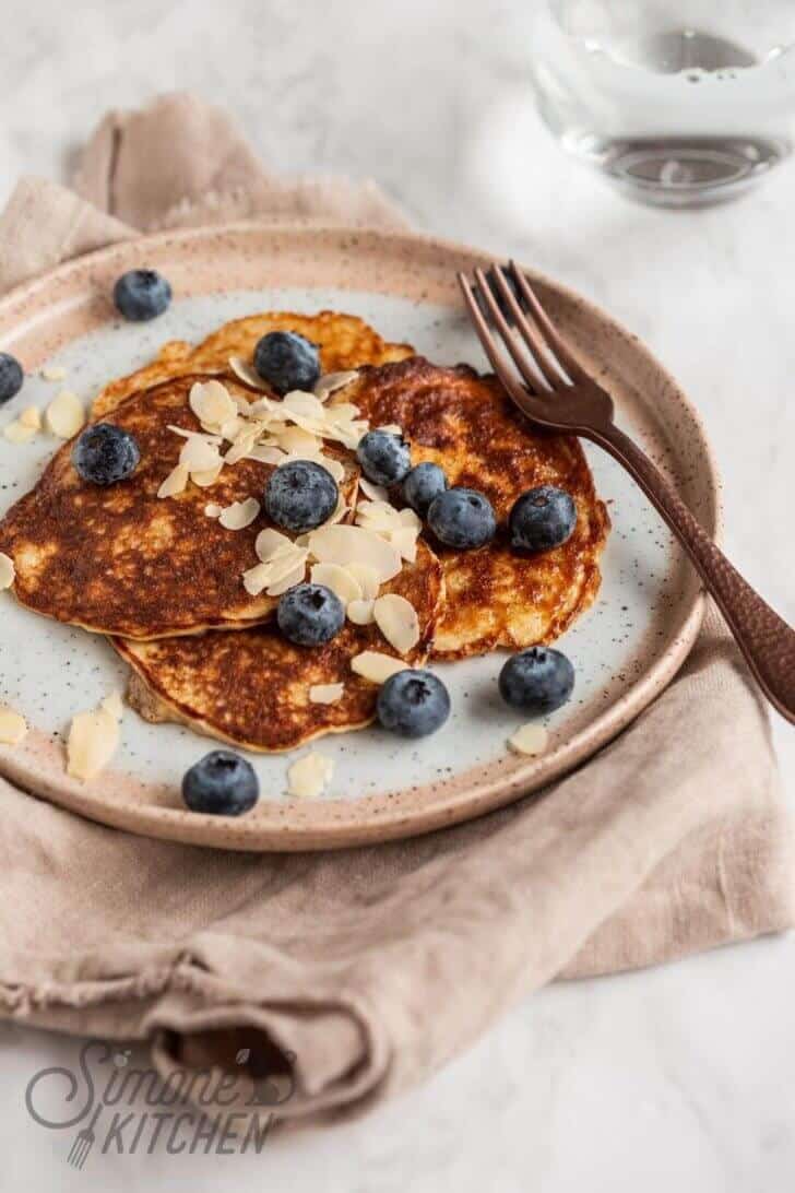 Snelle pannenkoekjes met 2 ingredienten
