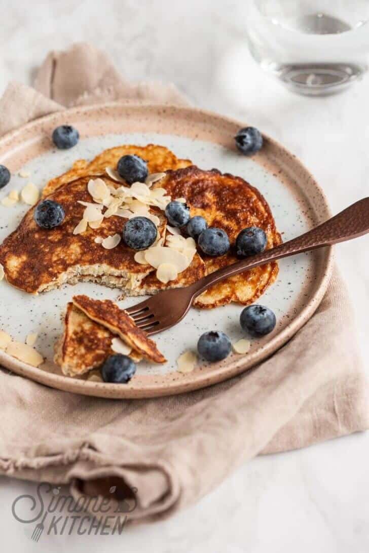 Snelle pannenkoekjes met 2 ingredienten