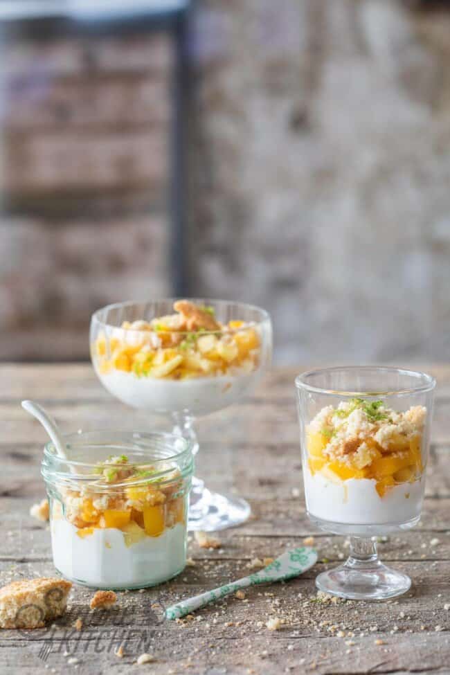 Snel paasdessert met mango