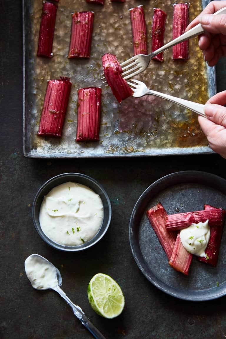 Geroosterde rabarber