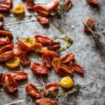 Zelf zongedroogde tomaatjes maken uit de oven