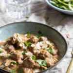 Gehaktballetjes in amandelsaus | simoneskitchen.nl