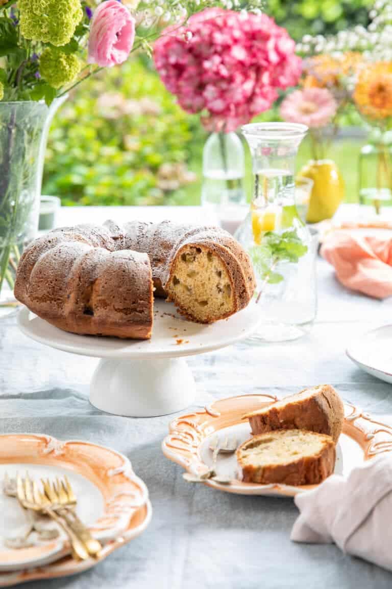 Heerlijke rabarber tulband