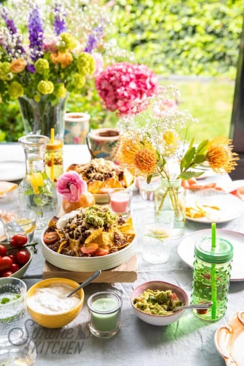 Makkelijke nachos todos voor elk tuinfeestje