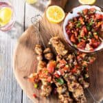 Pittige kipspiesjes voor op de barbecue