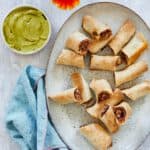 Mini burrito's met gehakt en bonen