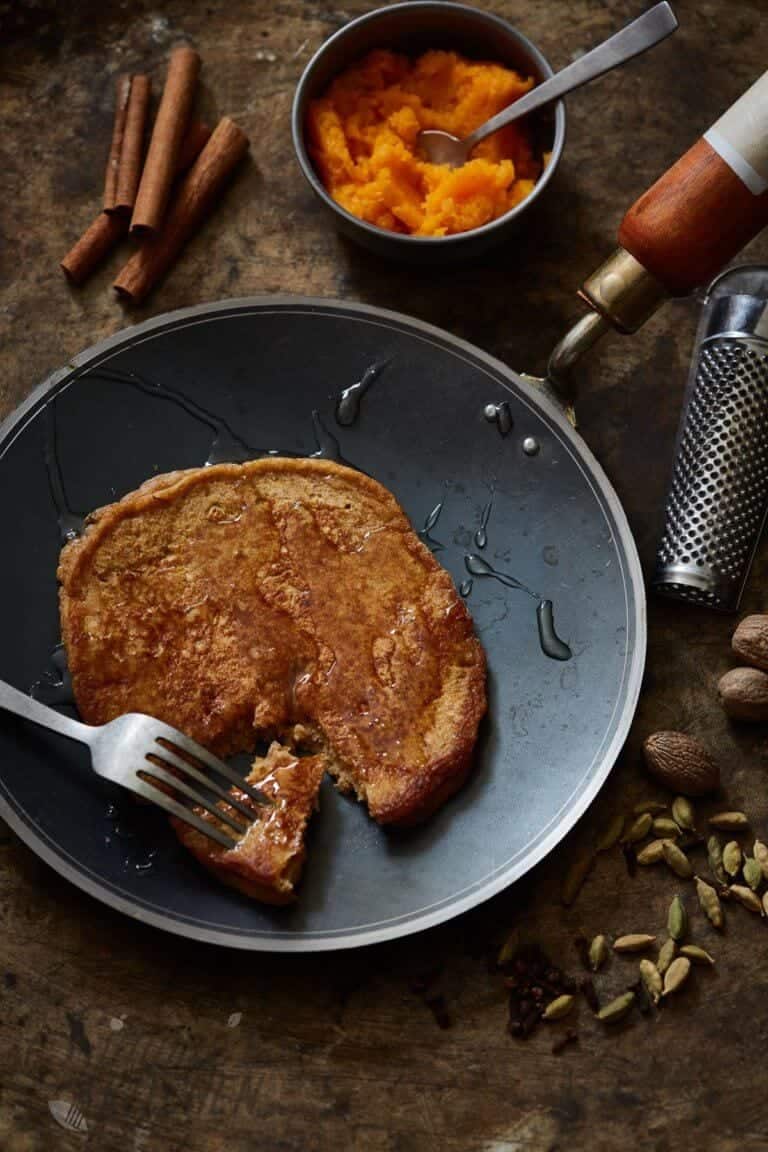 Pompoenpannenkoekjes met kokos