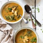 Kippensoep met groente